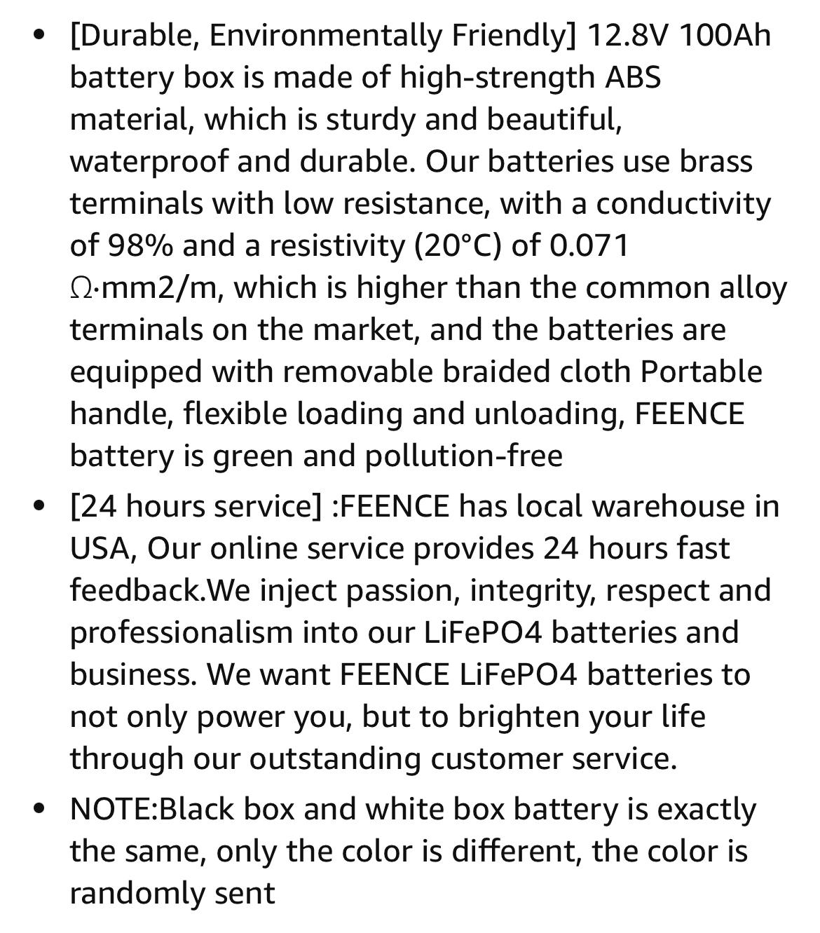 Lithum Iron Phosphate Deep Cycle Batteries- 12V100AH-