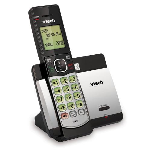 V-Tech Caller Id Cordless Phone- Black/Silver