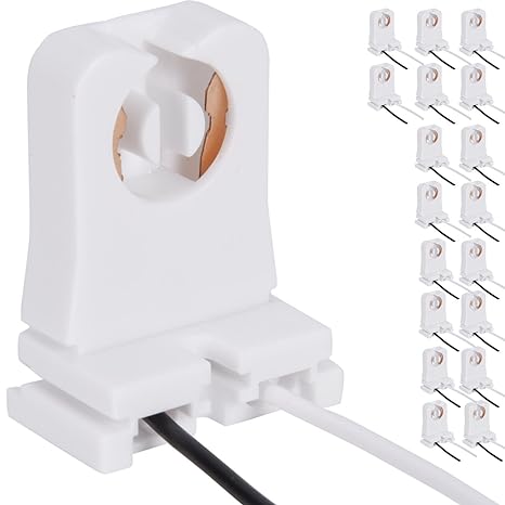 Non - Shunted Turn - Type T8 Lamp Holder