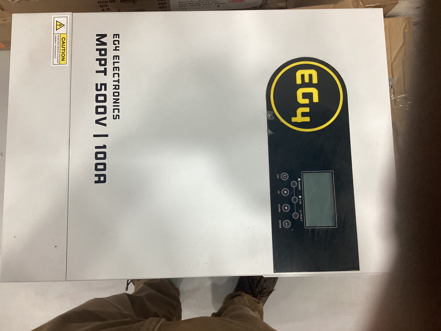 EG Electronics MPPT 500v/100A