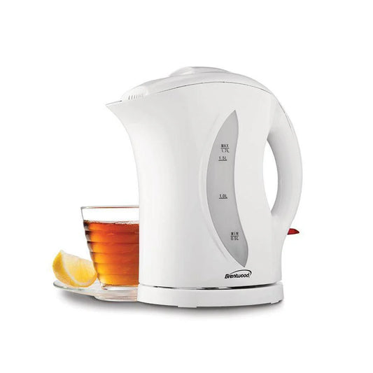 BRENTWOOD Electric Kettle, BLACK 1 Liter