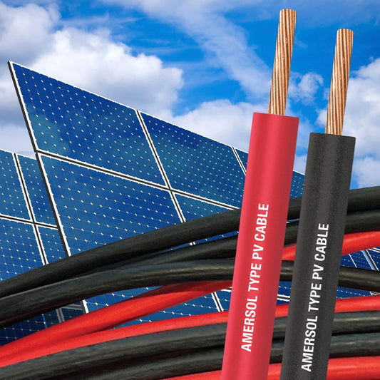 SOLAR PV WIRES — (Black & White)