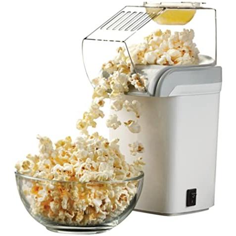 Brentwood PC-486 Hot Air Popcorn Maker 8-Cup – Oil-Free, Fast, and Easy Cleanup