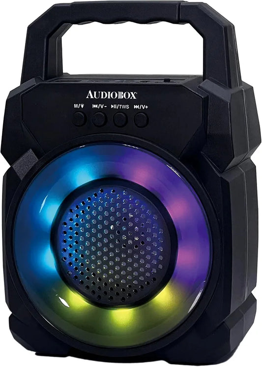 3" AudioBox Portable Mini Speaker Ring Light