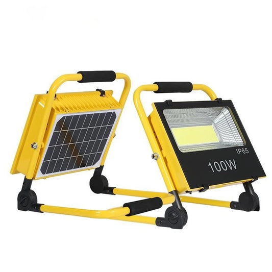 100W ‐ Portable (Solar Flood Light)