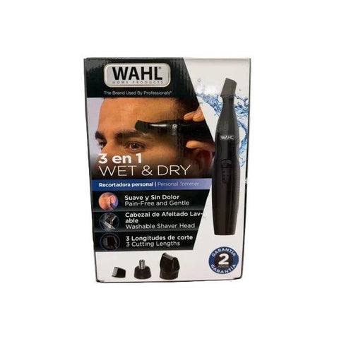Wahl Mini 3 in 1 Nose, Ear & Brow Trimmer