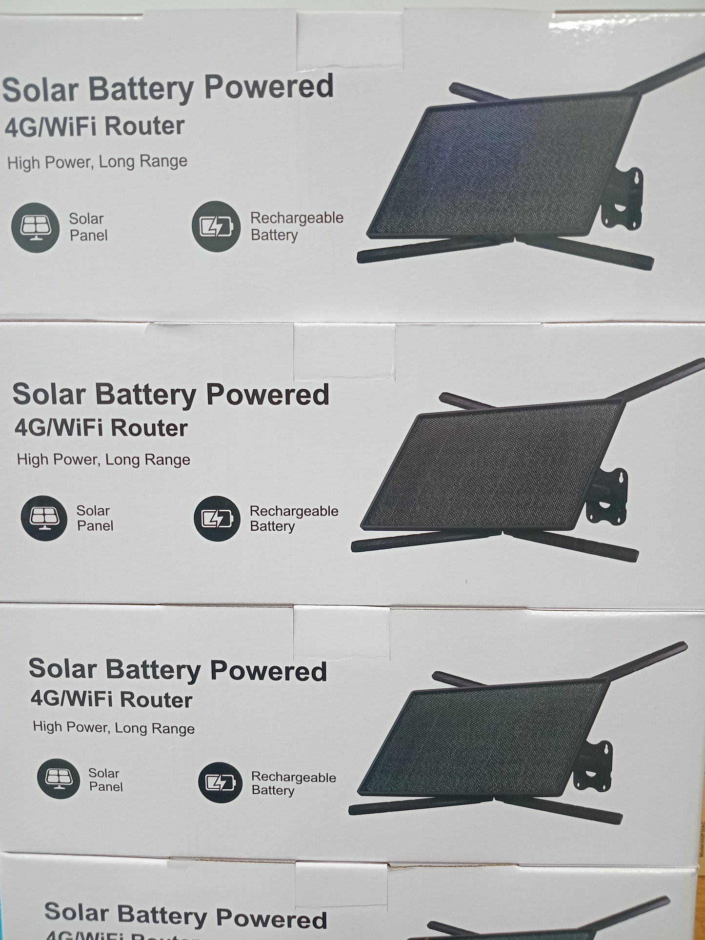 Solar Battery Powered 4G WiFi Router