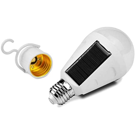 12W- Solar Led Rechargeable Light Bulb