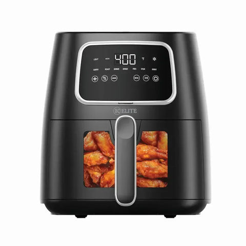 Kitchen Elite  Air Fryer 5.5 Qt - Black