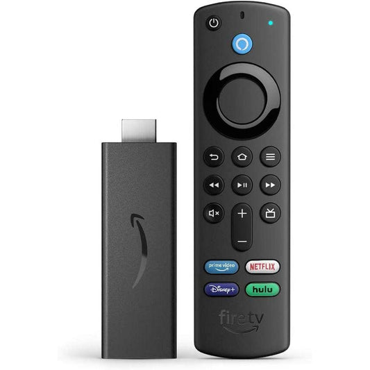 AMAZON FIRE TV STICK - STREAMING MEDIA PLAYER W/ ALEXA REMOTE FIRESTICK