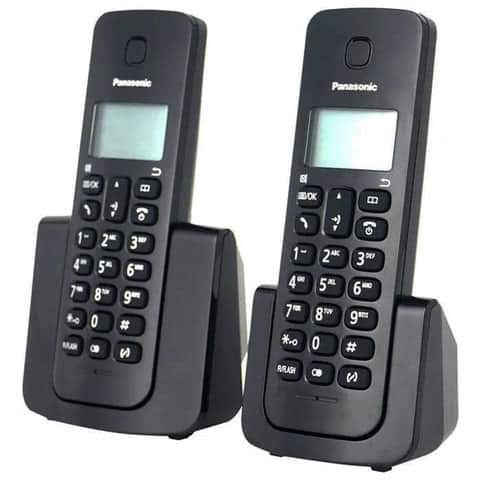 PANASONIC KXTGB112LAB 2 HANDSET CORDLESS PHONE