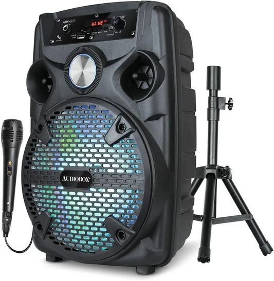 8" Audiobox Bluetooth Rechargeable Speakers